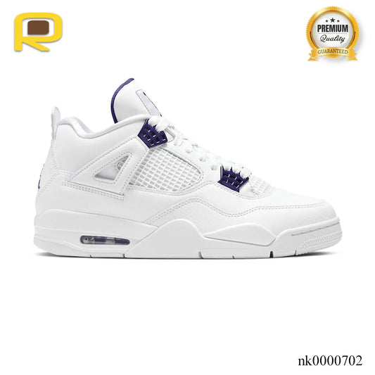 AJ 4 Retro Metallic Purple Shoes Sneakers - nk0000702 image 0