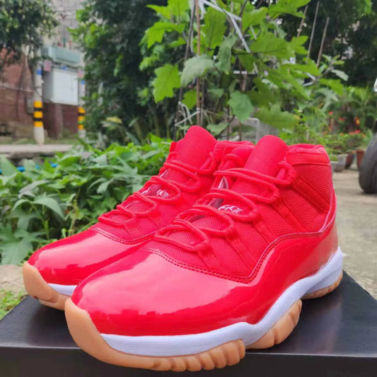 AJ 11 Red Gum Shoes Sneakers – nk0004376 image 2