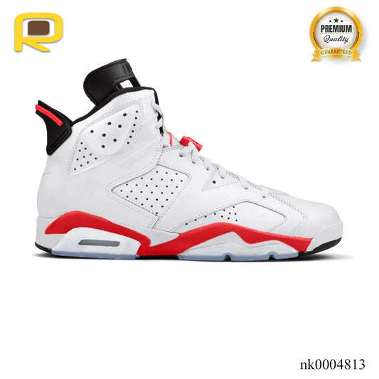 AJ 6 White Infrared Shoes Sneaker - nk0004813 image 0