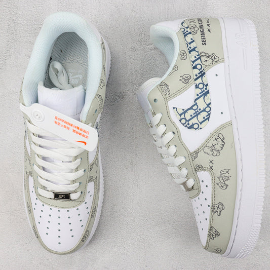 AF 1 Low Custom Shoes Sneakers - nk0003373 image 2