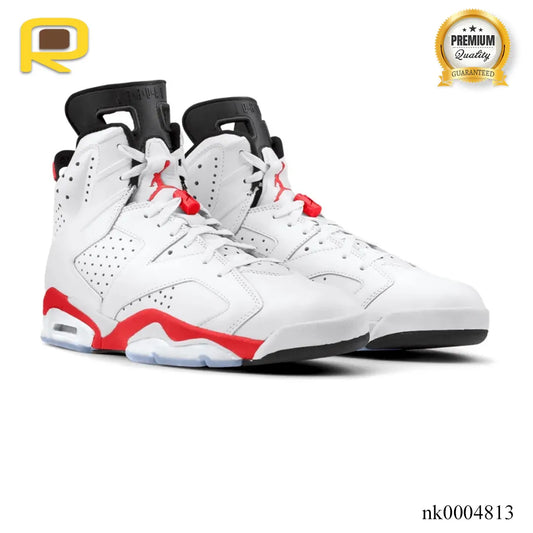 AJ 6 White Infrared Shoes Sneaker - nk0004813 image 2