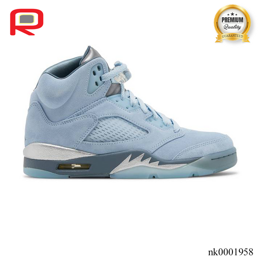 AJ 5 Retro Bluebird Shoes Sneakers - nk0001958 image 0