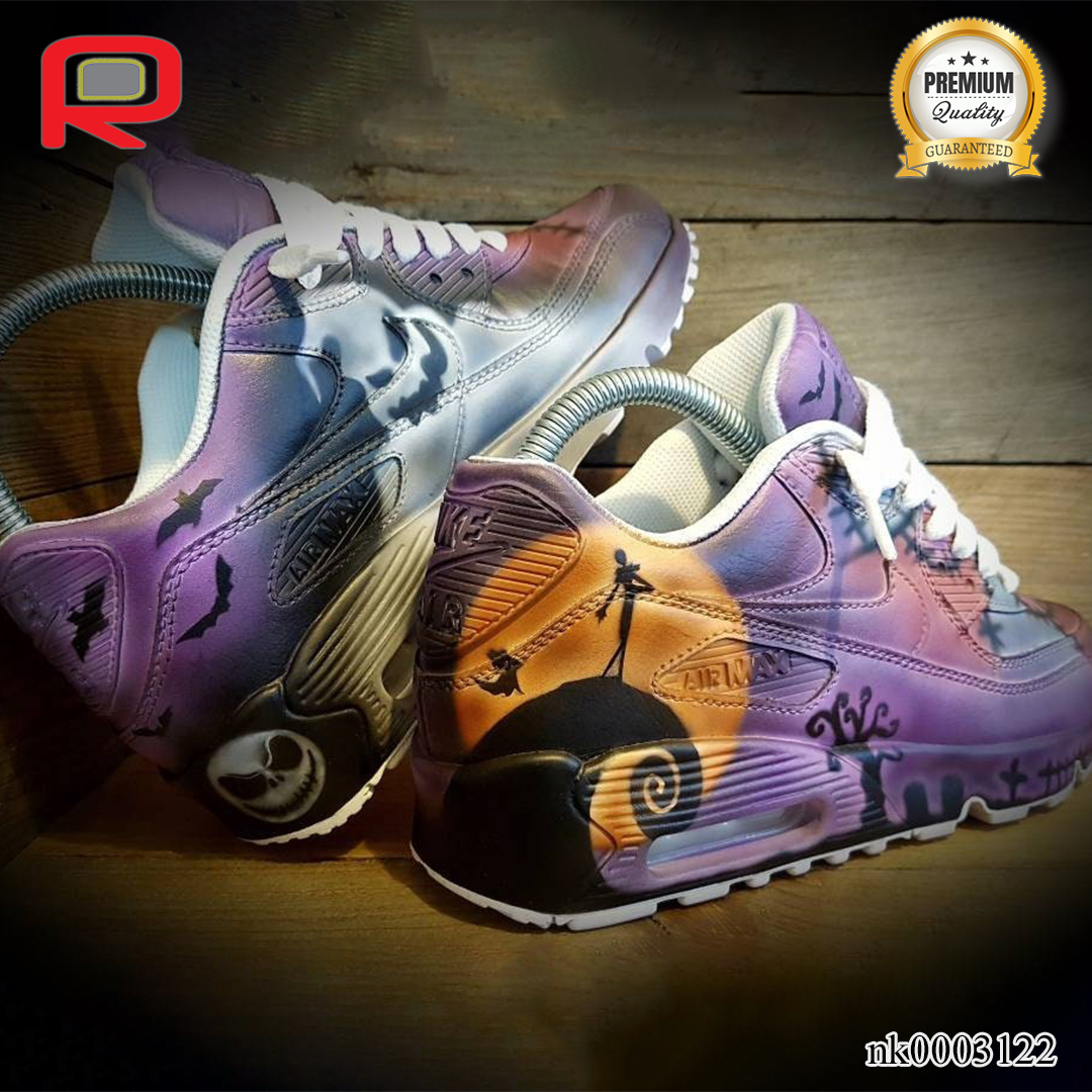 AM 90 Nightmare Before Christmas 2 Custom Shoes Sneakers - nk0003122 image 5
