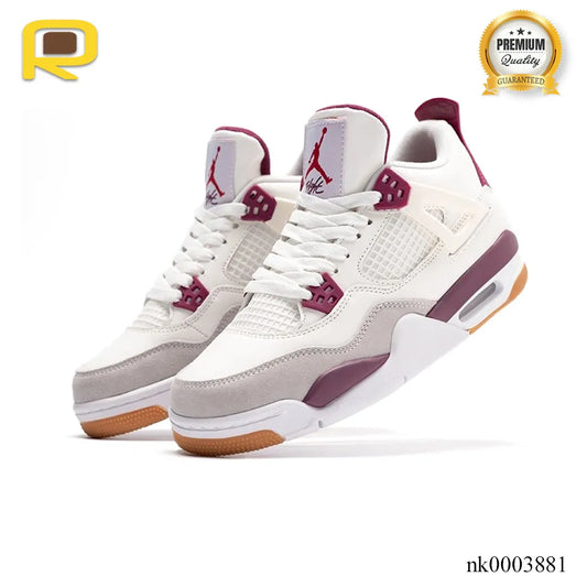 AJ 4 SB Sapphire White Purple Shoes Sneakers – nk0003881 image 2