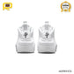 Air Foamposite One Triple White Shoes Sneakers – nk0004427 image 4