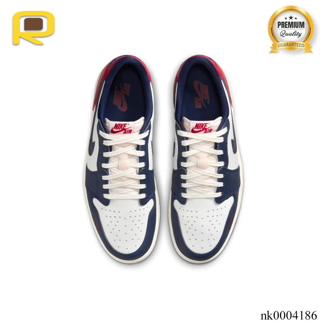 AJ 1 Low OG Howard University Shoes Sneakers - nk0004186 image 3