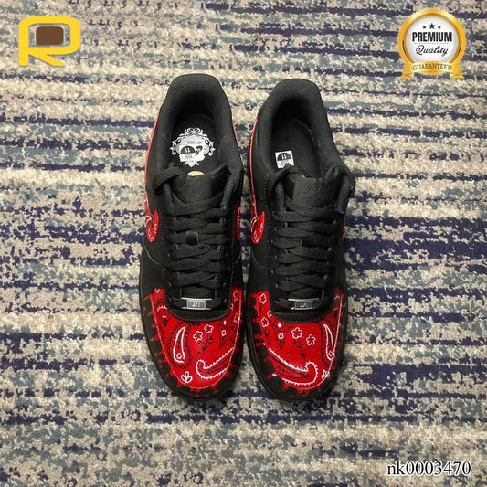 AF 1 Bandana Drip Custom Shoes Sneakers - nk0003470 image 0