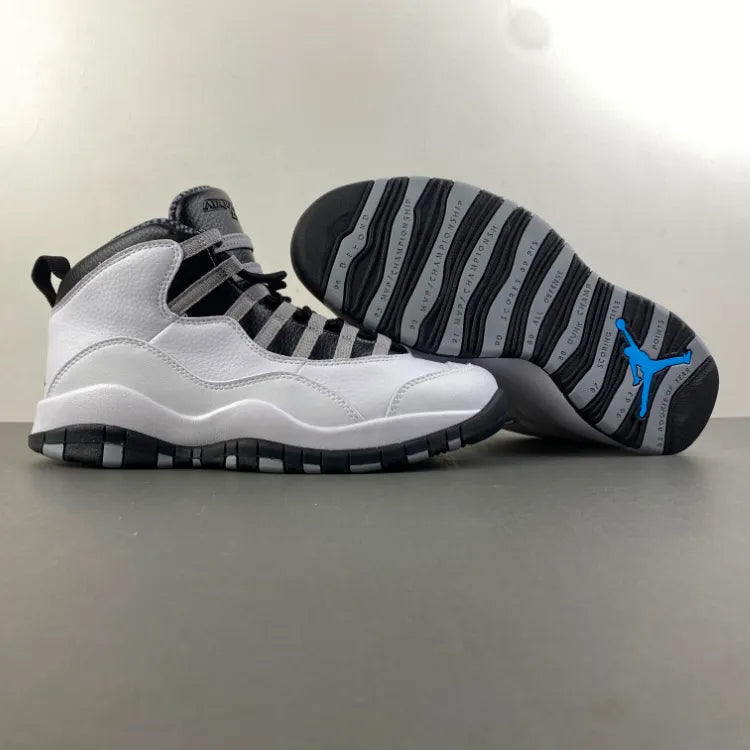AJ 10 Retro Steel Shoes Sneakers - nk0001703 image 13