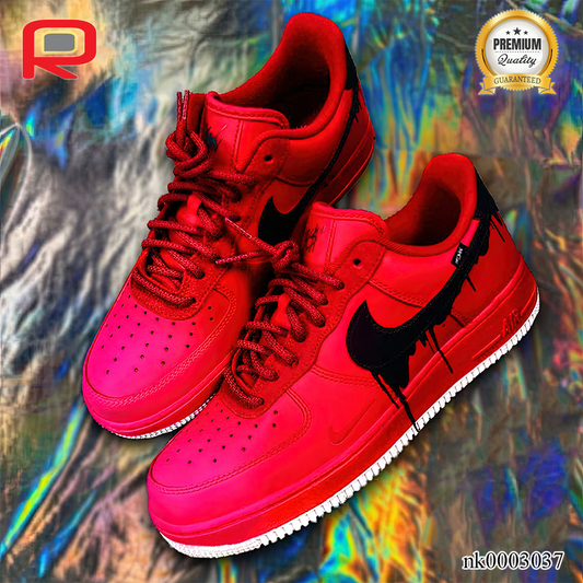 AF 1 Low Top Ombre Drip 6 Custom Shoes Sneakers - nk0003037 image 0