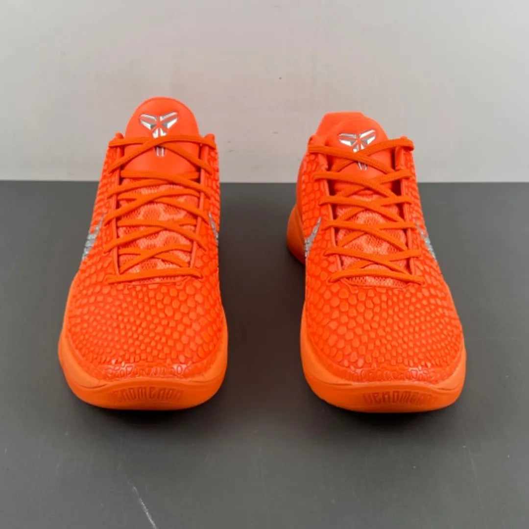 Kobe 6 Protro Total Orange Shoes Sneakers - nk0004382 image 5