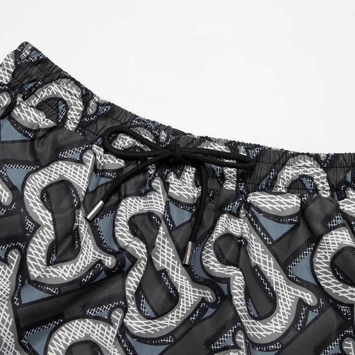 BUR Monogram Shorts - BUR0040 image 2
