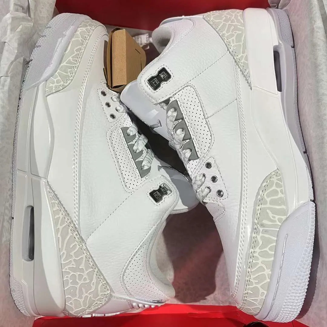 AJ 3 Pure Money Shoes Sneakers - nk0004107 image 8