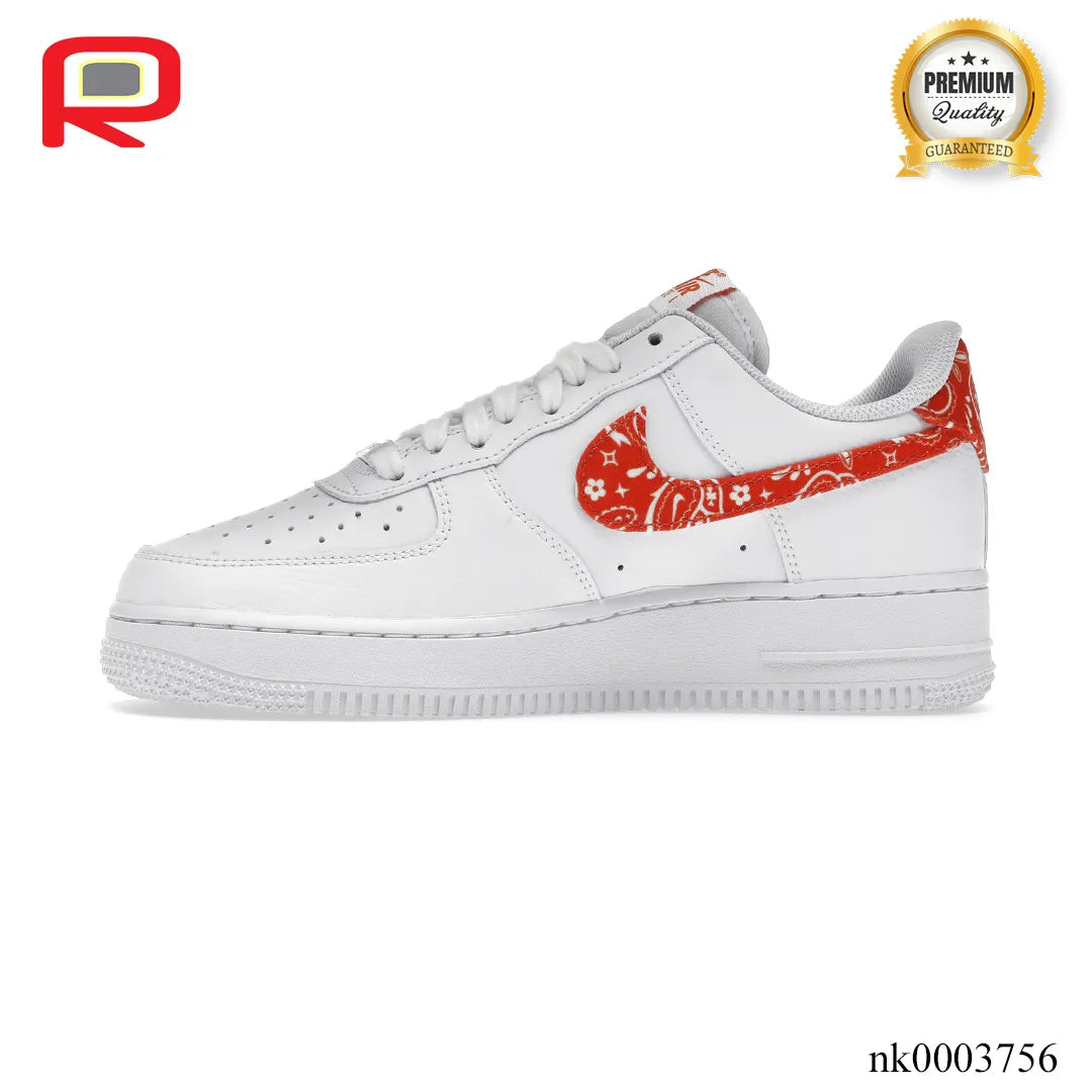 AF 1 Low Orange Paisley Shoes Sneakers - nk0003756 image 1