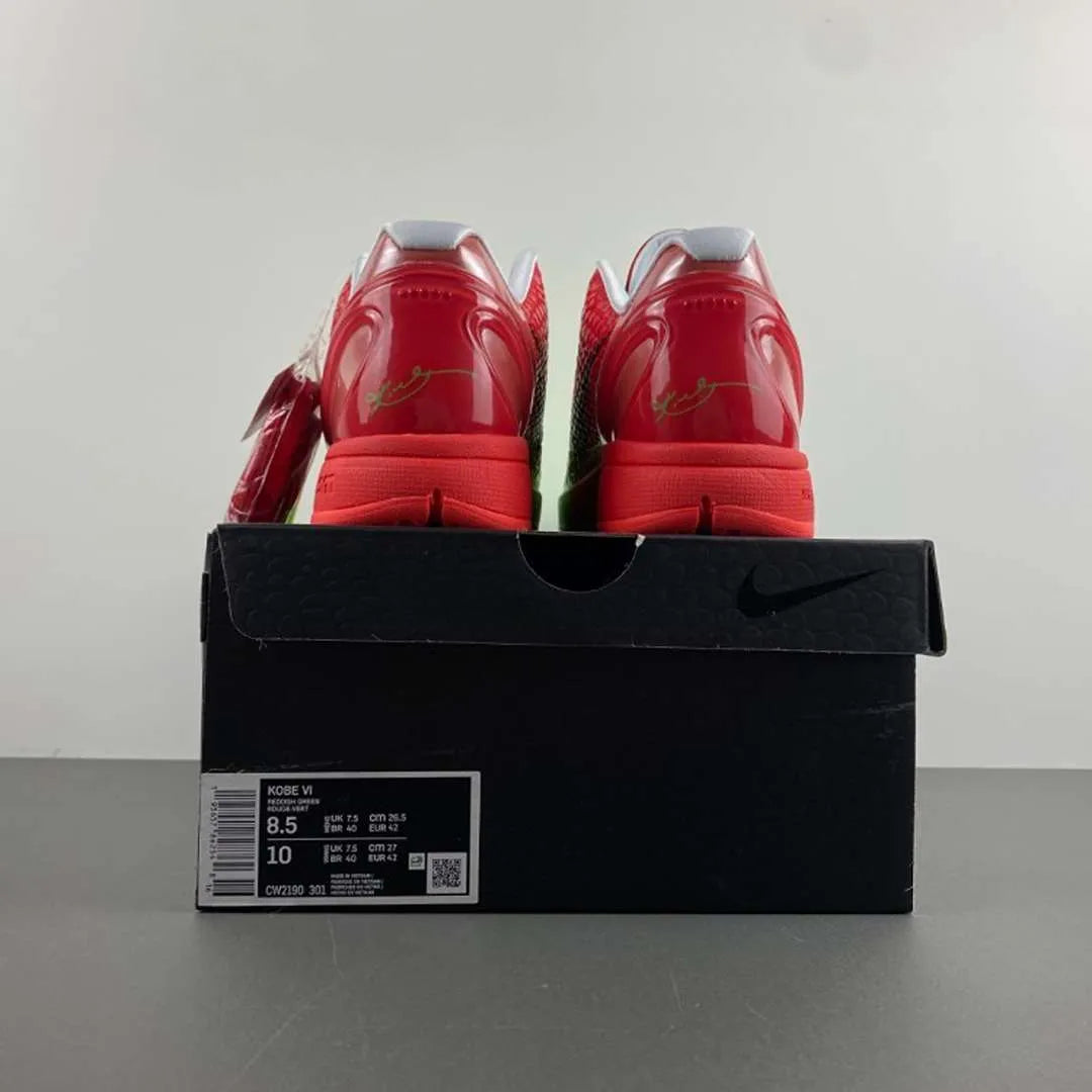 Kobe 6 Protro Grinch Custom Shoes Sneakers - nk0004430 image 15