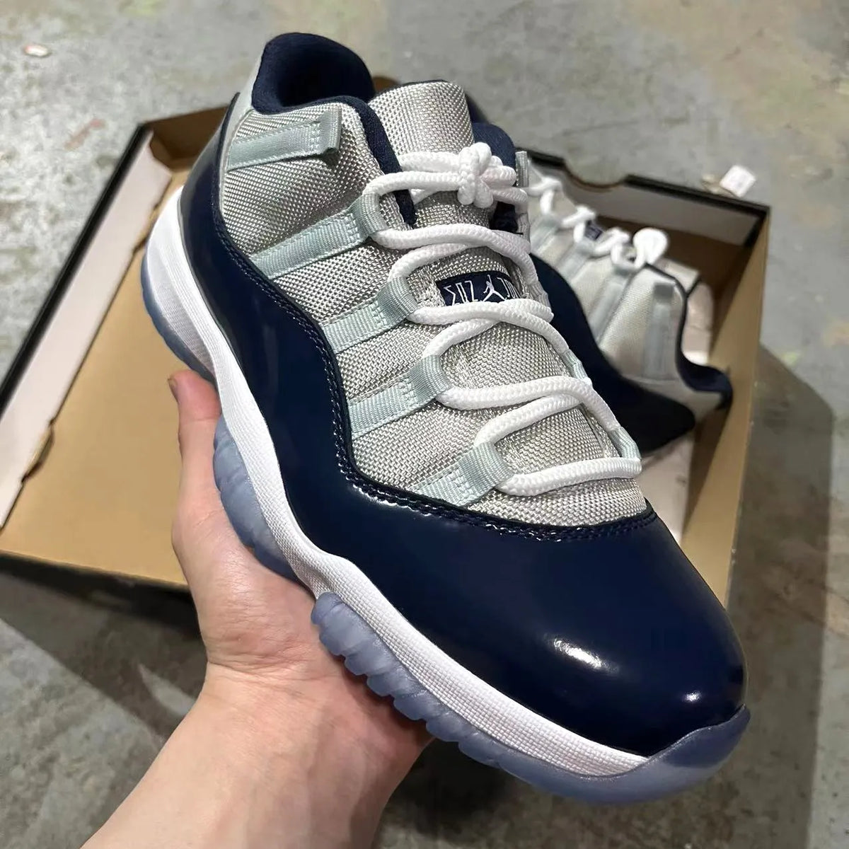 AJ 11 Retro Low Georgetown Shoes Sneakers - nk0003703 image 2
