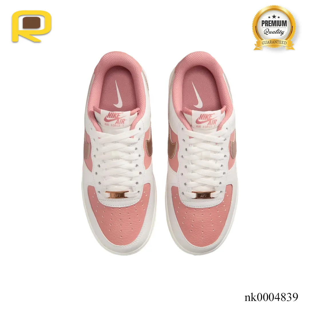 AF 1 Low Rust Pink/Summit White Shoes Sneaker - nk0004839 image 3