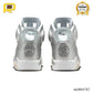 PSG x AJ 6 Metallic Silver Shoes Sneakers - nk0004782 image 4