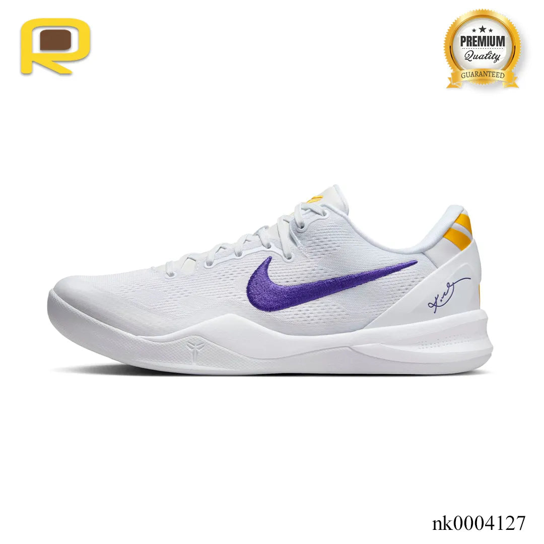 Kobe 8 Protro Lakers Home Shoes Sneakers - nk0004127 image 1