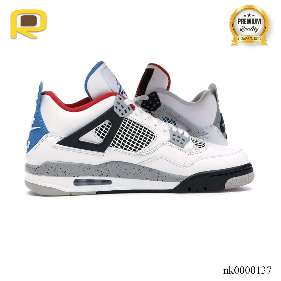 AJ 4 Retro What The Shoes Sneakers - nk0000137 image 1