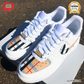 AF 1 BUR 2 Custom Shoes Sneakers - nk0003241 image 1