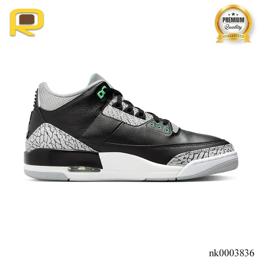 AJ 3 Green Glow Shoes Sneakers - nk0003836 image 0