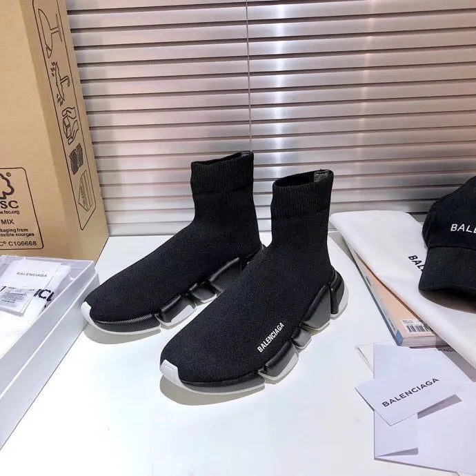 BLCG Speed 2.0 Lace-Up Black White Shoes Sneakers - bl0000008 image 6