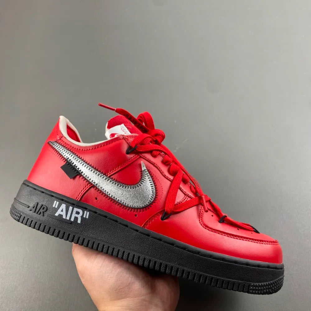 OW x AF 1 Low Crimson Sample Shoes Sneaker - nk0004572 image 4