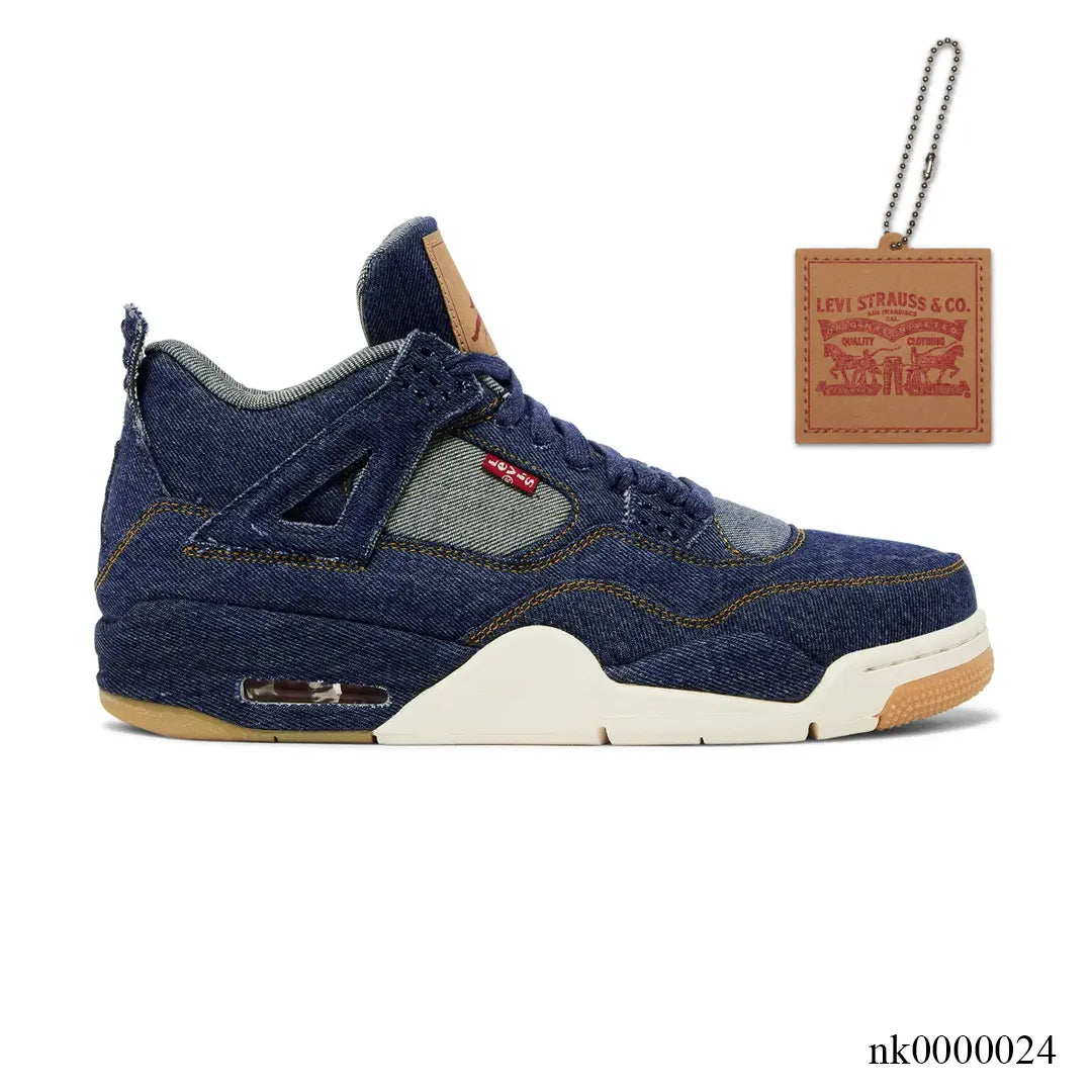 Levi’s x AJ 4 Denim Shoes Sneakers – nk0000024 image
