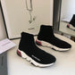 BLCG Speed Clear Sole Black Red Shoes Sneakers - bl0000031 image 2
