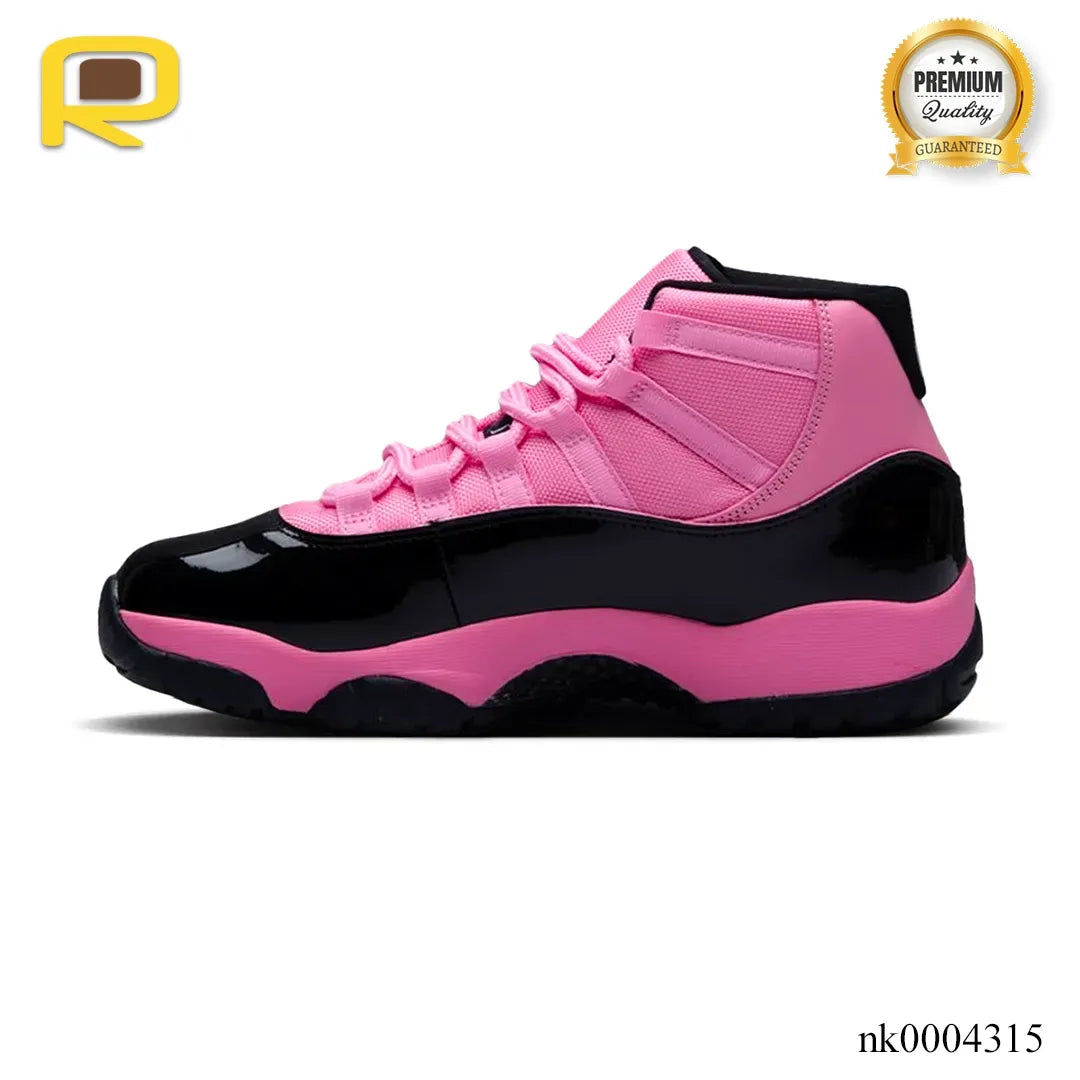 AJ 11 Black Pink Shoes Sneakers - nk0004315 image 1