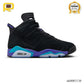 AJ 6 "Aqua" Shoes Sneakers - nk0003130 image 3