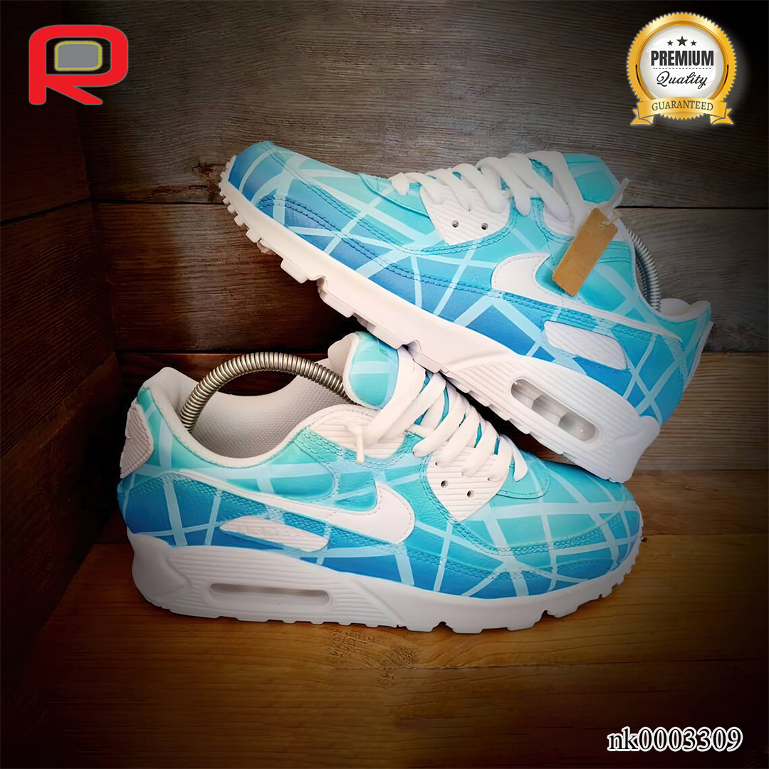 AM 90 Enigma Custom Shoes Sneakers - nk0003309 image 2