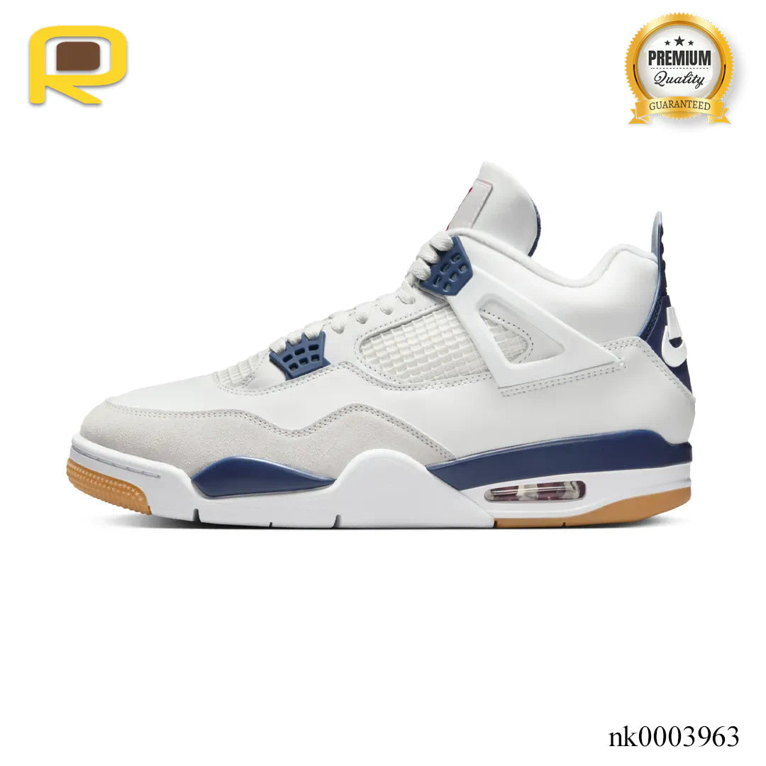 AJ 4 SB Navy Shoes Sneakers - nk0003963 image 1