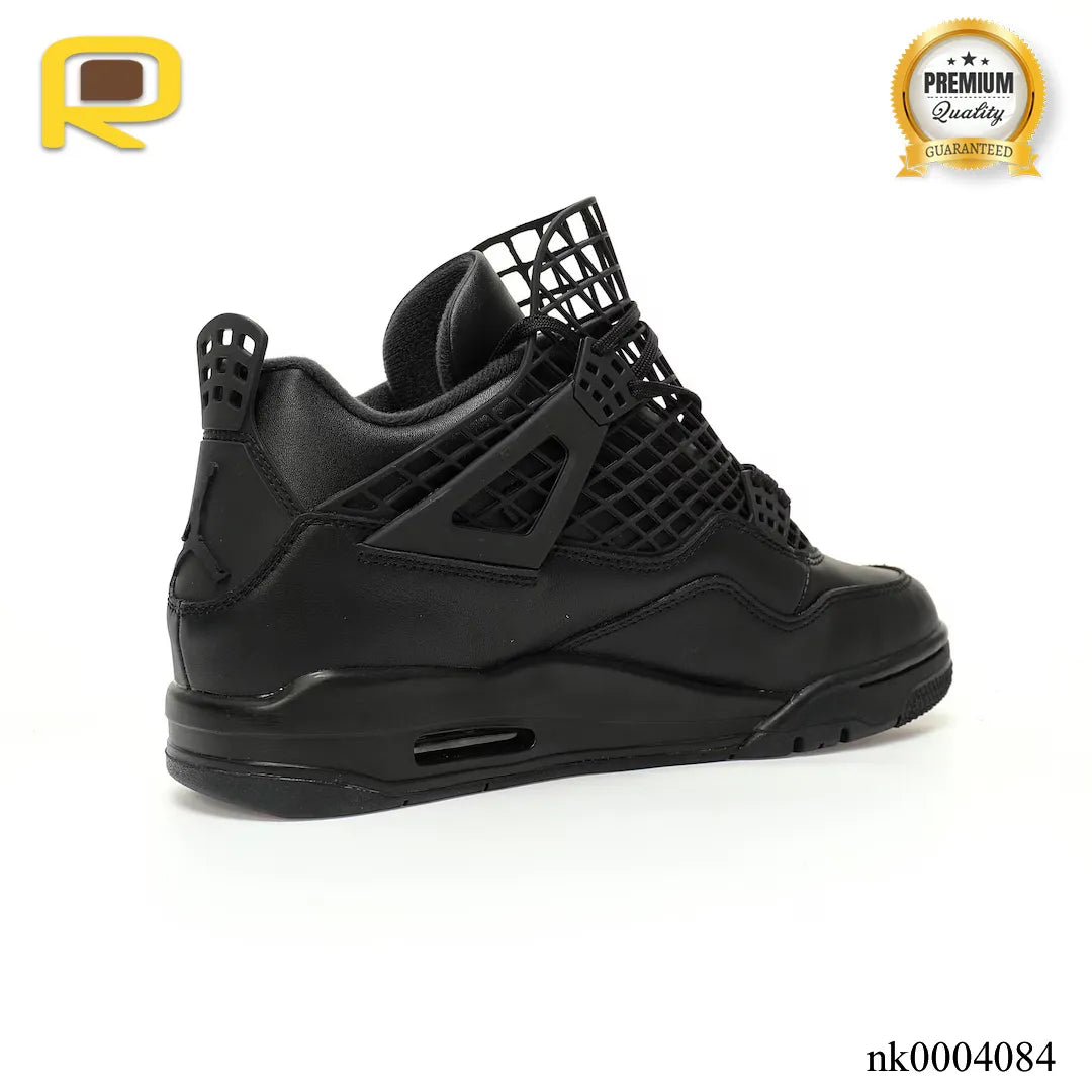 AJ 4 NET Black Shoes Sneakers - nk0004084 image 2