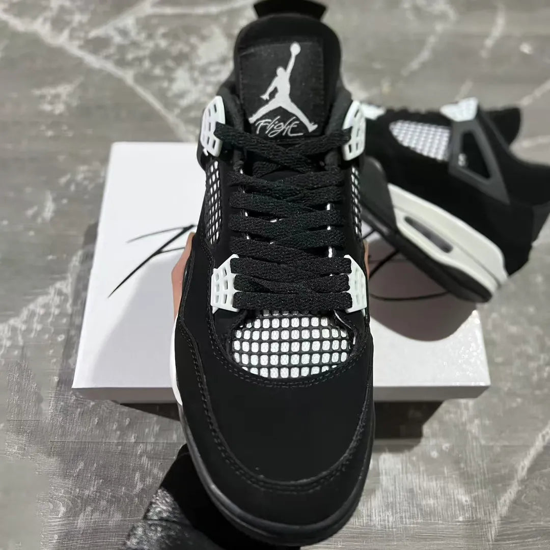 AJ 4 White Thunder Shoes Sneakers - nk0003598 image 7