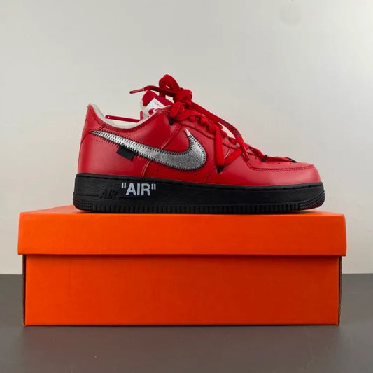OW x AF 1 Low Crimson Sample Shoes Sneaker - nk0004572 image 2