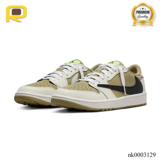 Travis Scott x AJ 1 Low Golf Neutral Olive Shoes Sneakers – nk0003129 image 2