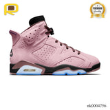 A Ma Maniere x AJ 6  SP Black Smokey Mauve Shoes Sneakers - nk0004756 image 0