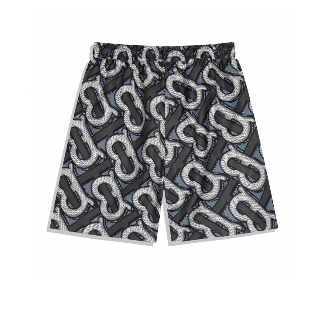 BUR Monogram Shorts - BUR0040 image 1