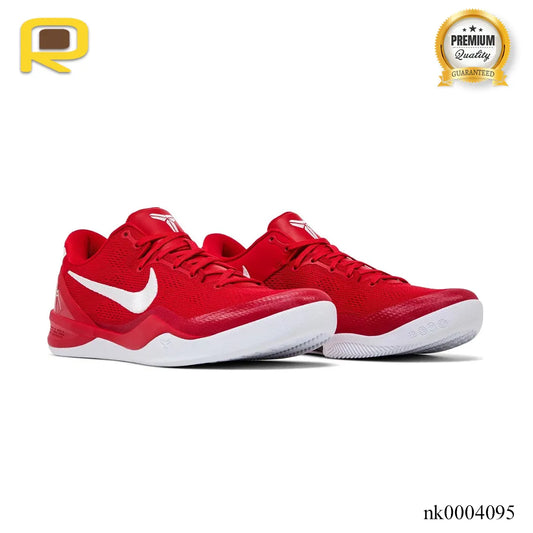 Kobe 8 University Red Shoes Sneakers - nk0004095 image 2
