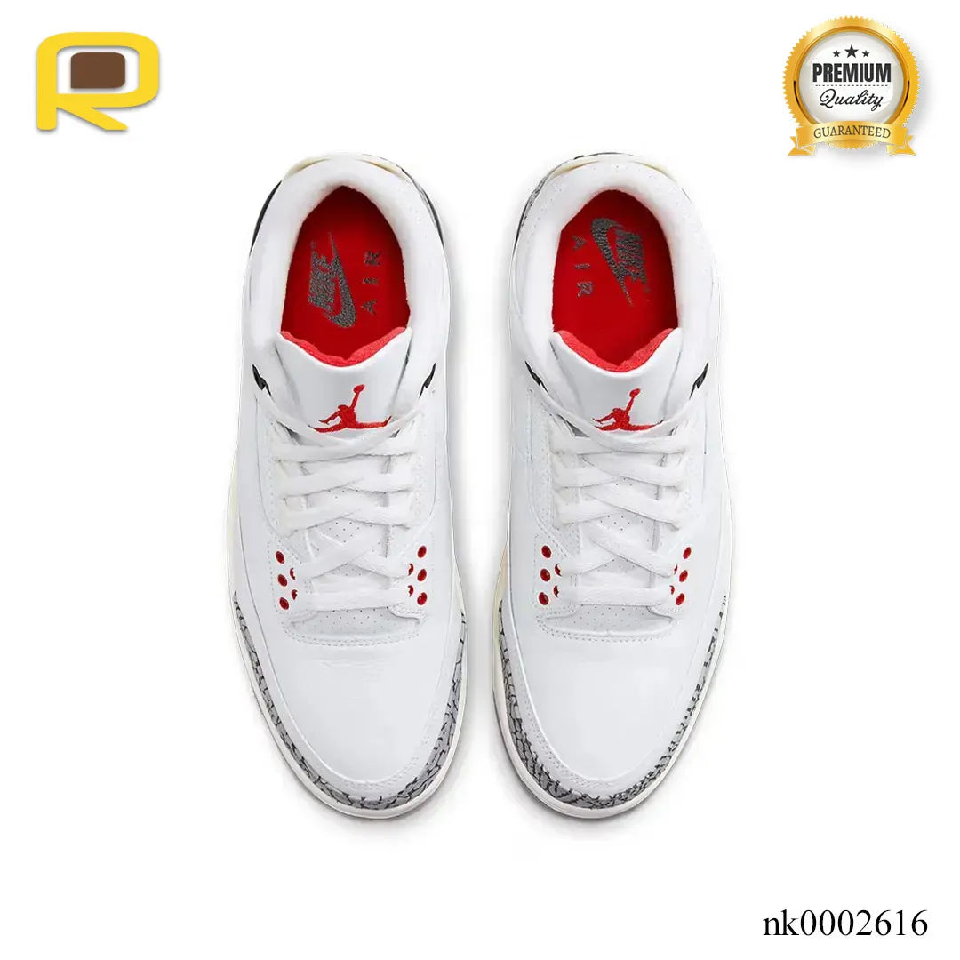 AJ 3 Retro White Cement Reimagined Shoes Sneakers - nk0002616 image 3