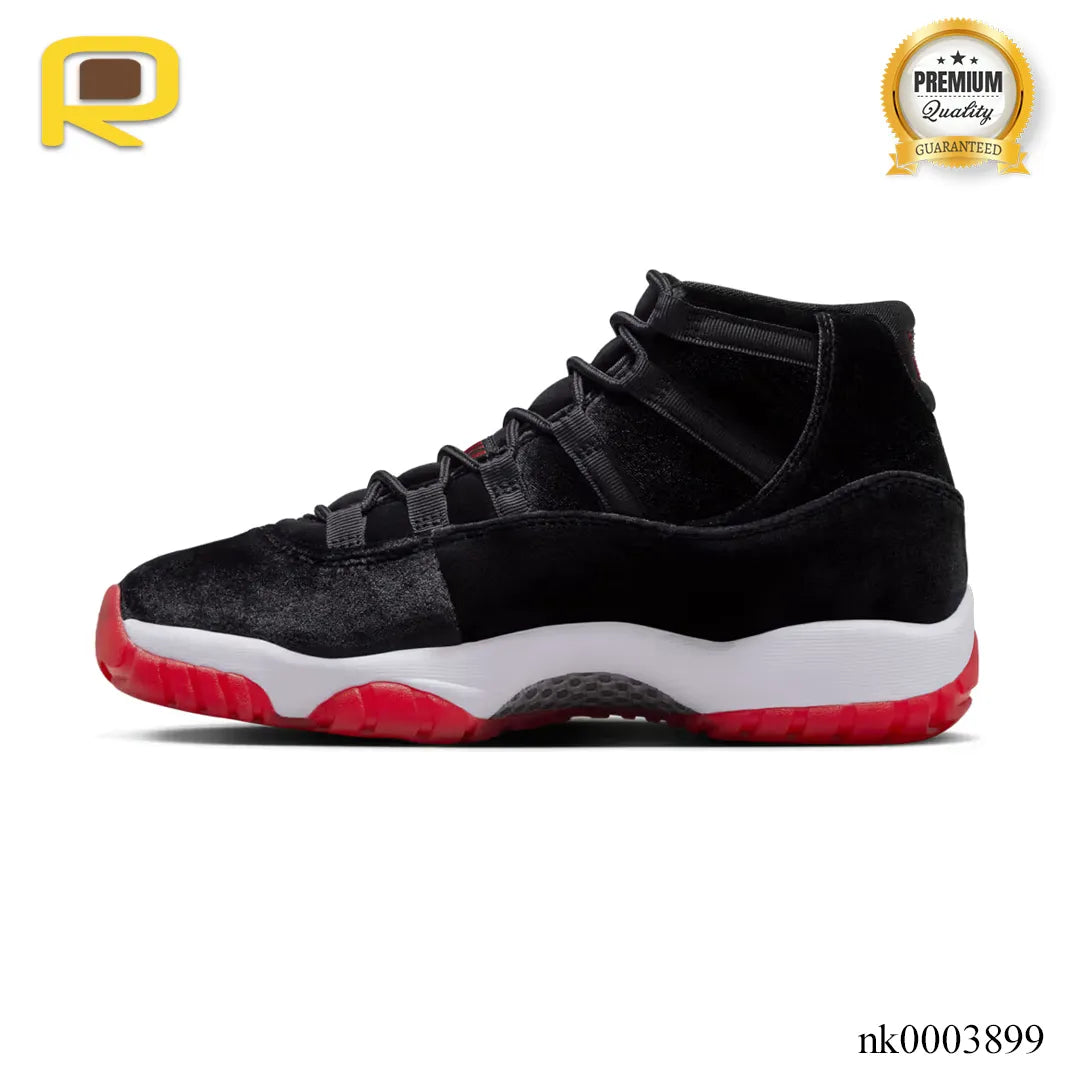 AJ 11 Bred Velvet Shoes Sneakers - nk0003899 image 1