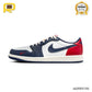 AJ 1 Low OG Howard University Shoes Sneakers - nk0004186 image 1