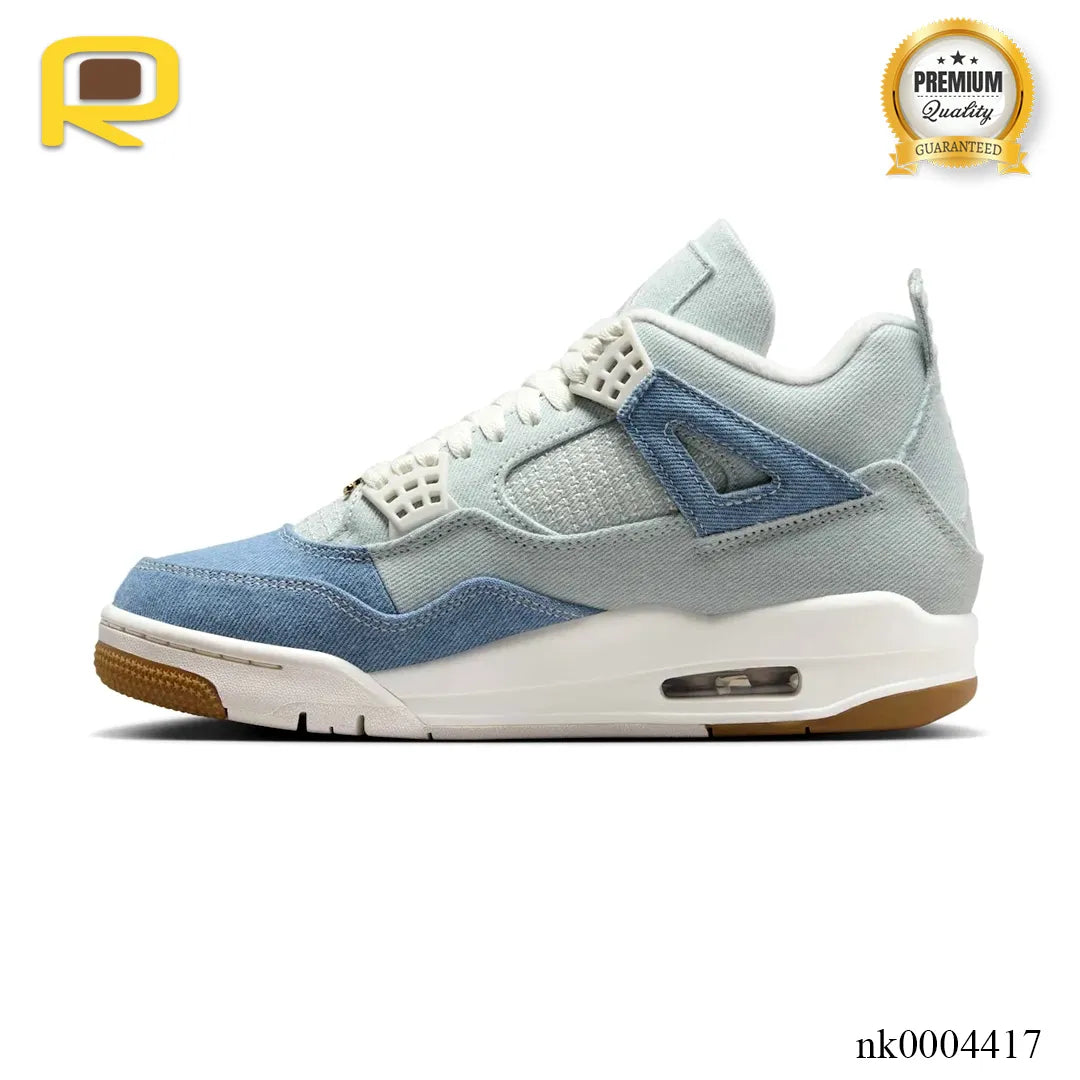 AJ 4 Denim Worn Blue Shoes Sneakers – nk0004418 image 1