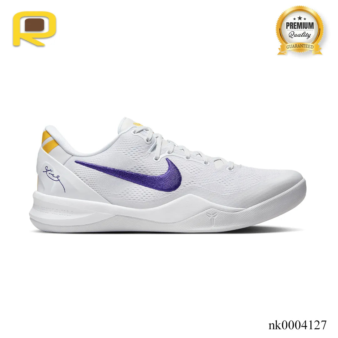 Kobe 8 Protro Lakers Home Shoes Sneakers - nk0004127 image 0