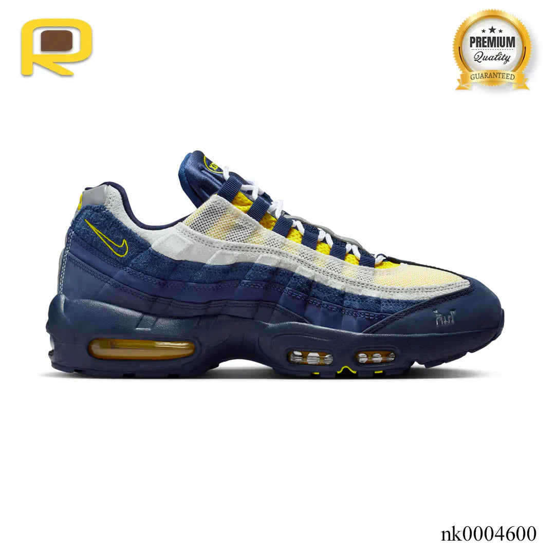 Eric Koston x AM 95 SB Obsidian Speed Yellow Shoes Sneakers - nk0004600 image 0