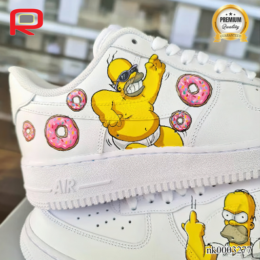AF 1 The Simpsons 3 Custom Shoes Sneakers - nk0003277 image 2