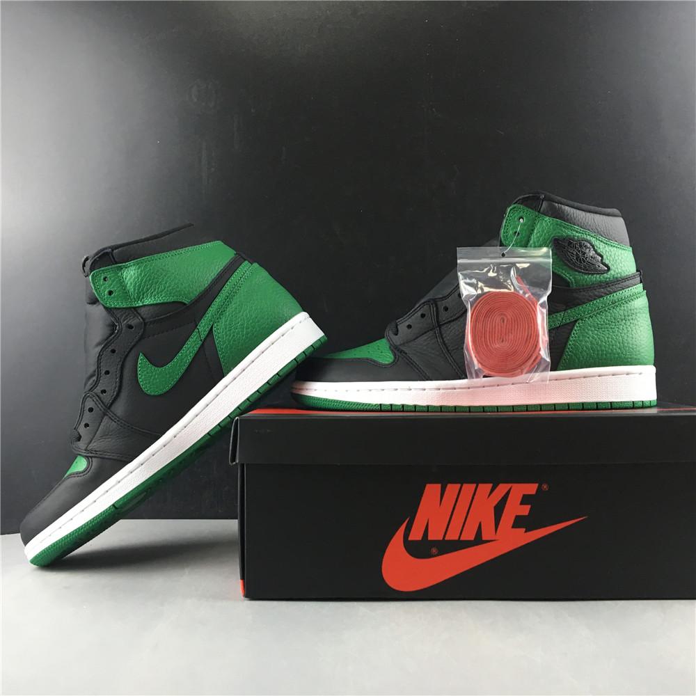 AJ 1 Retro High Pine Green Black Shoes Sneakers - nk0000163-2 image 7