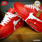 AM 90 Classic Drip-Red Custom Shoes Sneakers - nk0003297 image 1