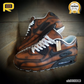 AM 90 Aged Leather Custom Shoes Sneakers - nk0003313 image 0